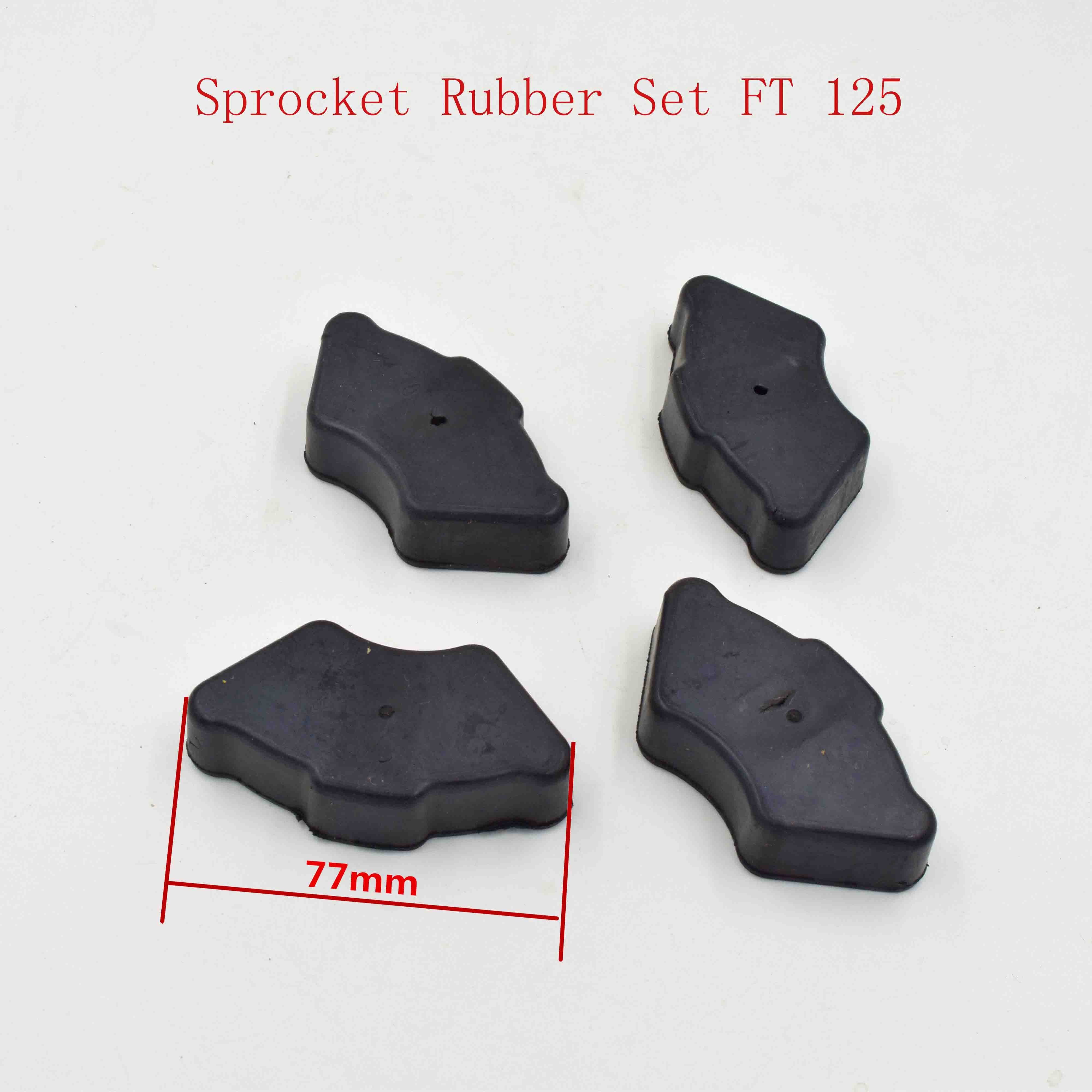 Sprocket Rubber Set FT 125 