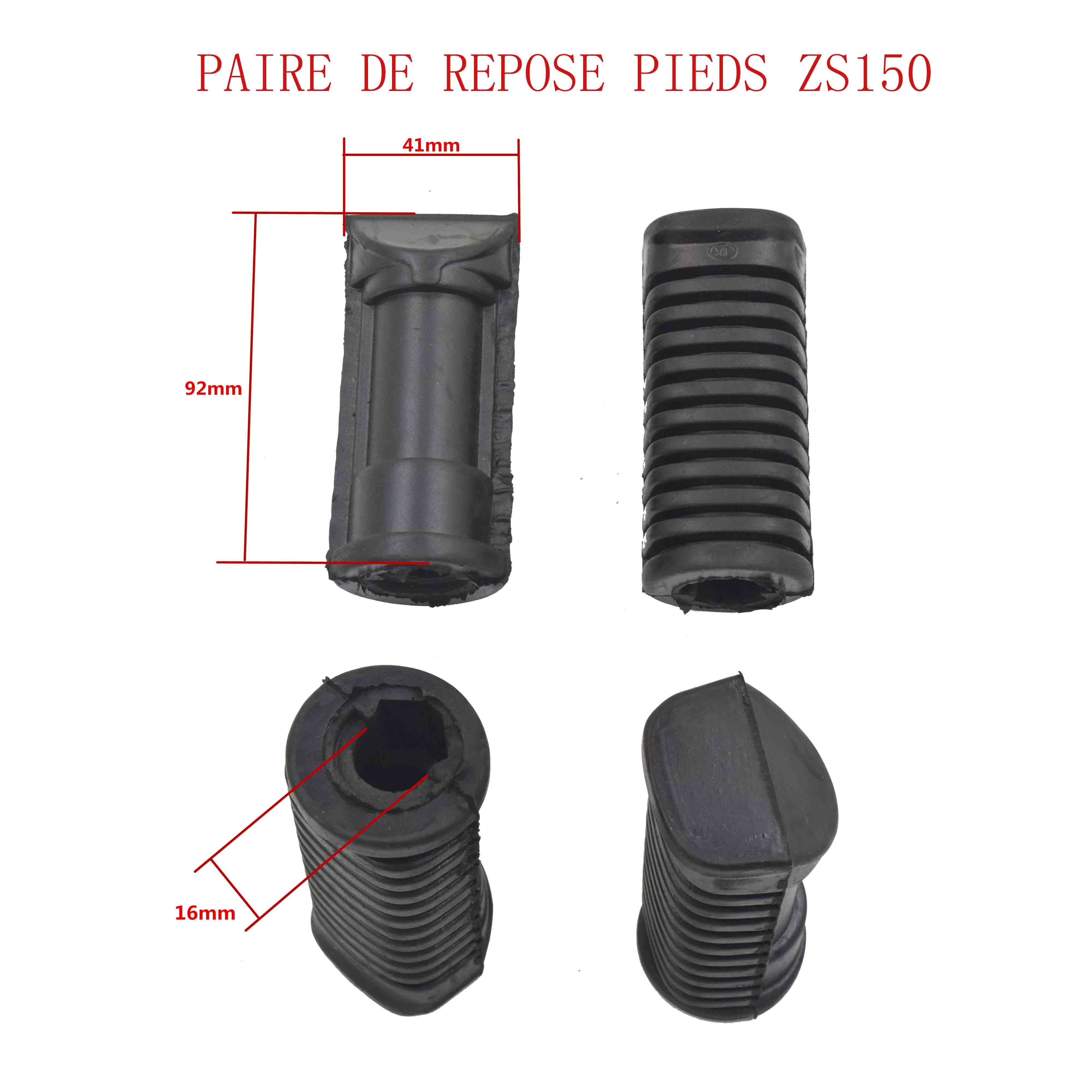 PAIRE DE REPOSE PIEDS ZS150 