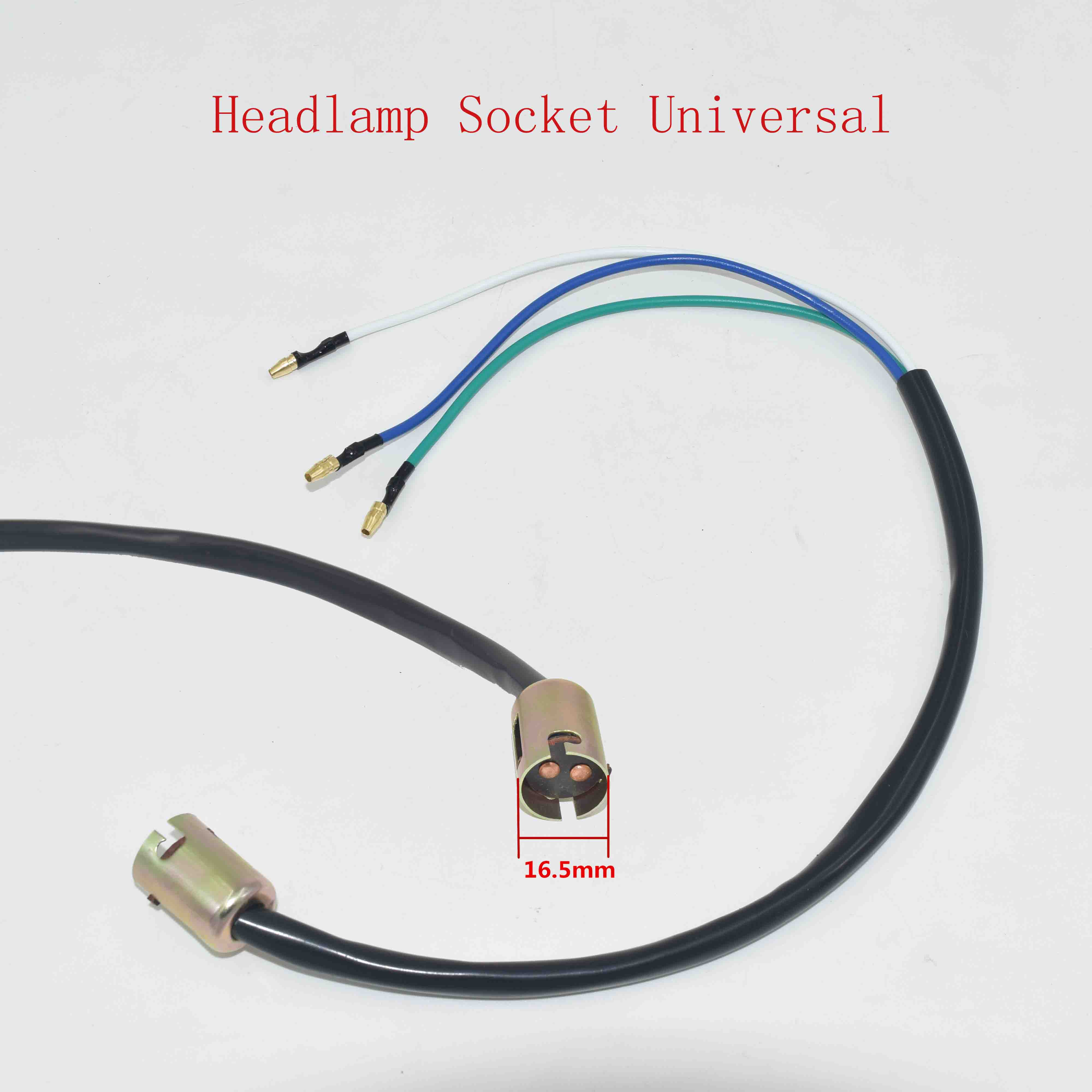 Headlamp Socket Universal 