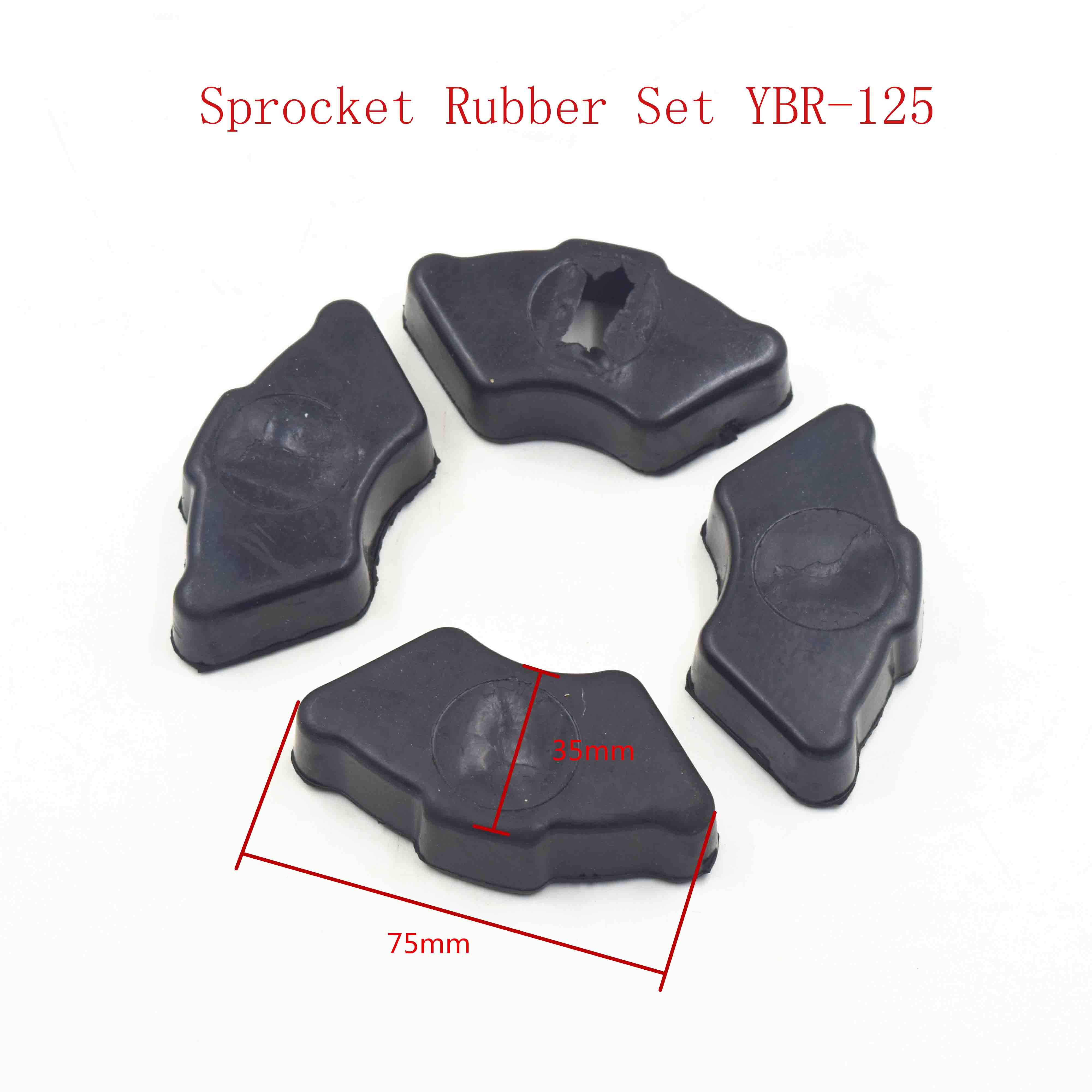 Sprocket Rubber Set YBR-125 