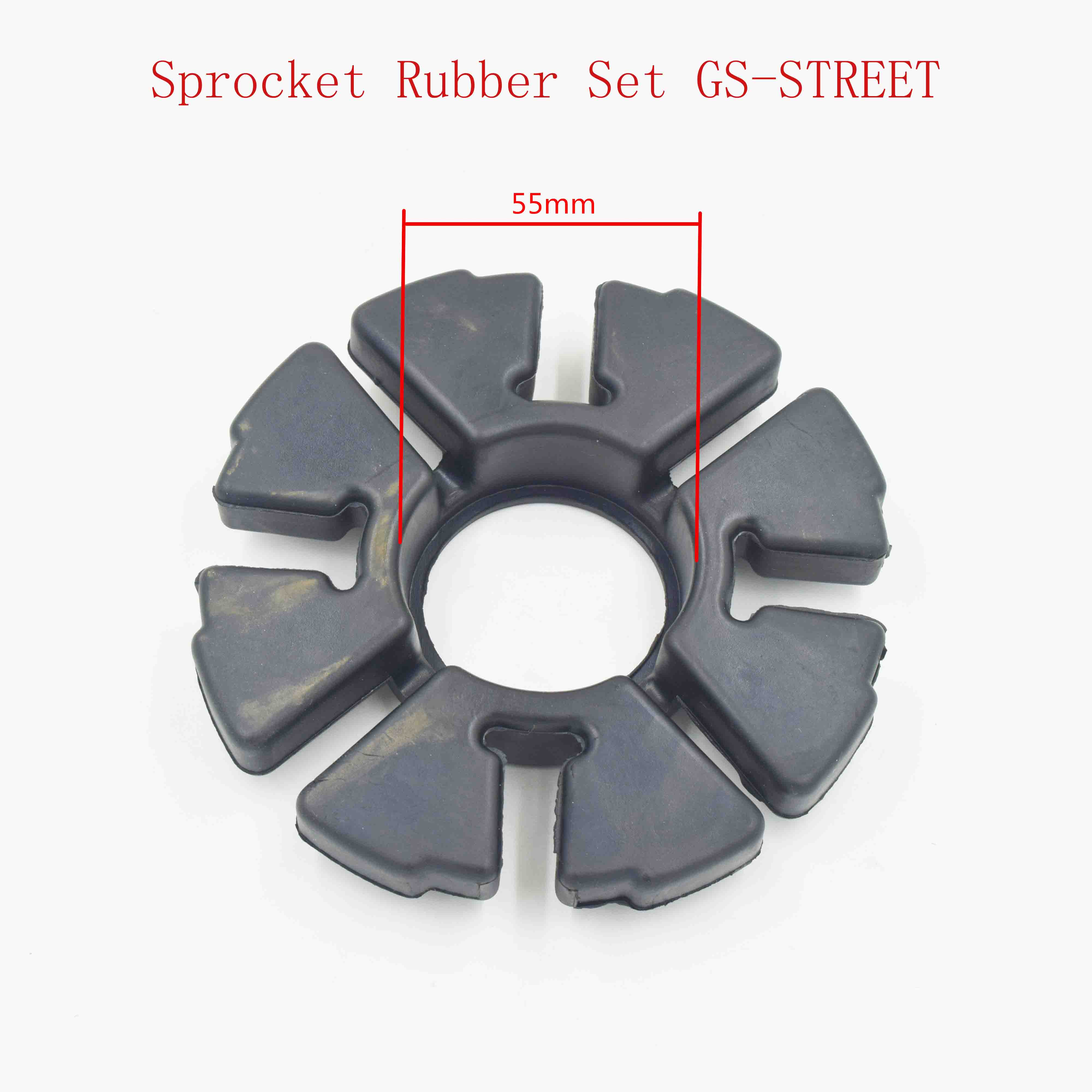 Sprocket Rubber Set GS-STREET 