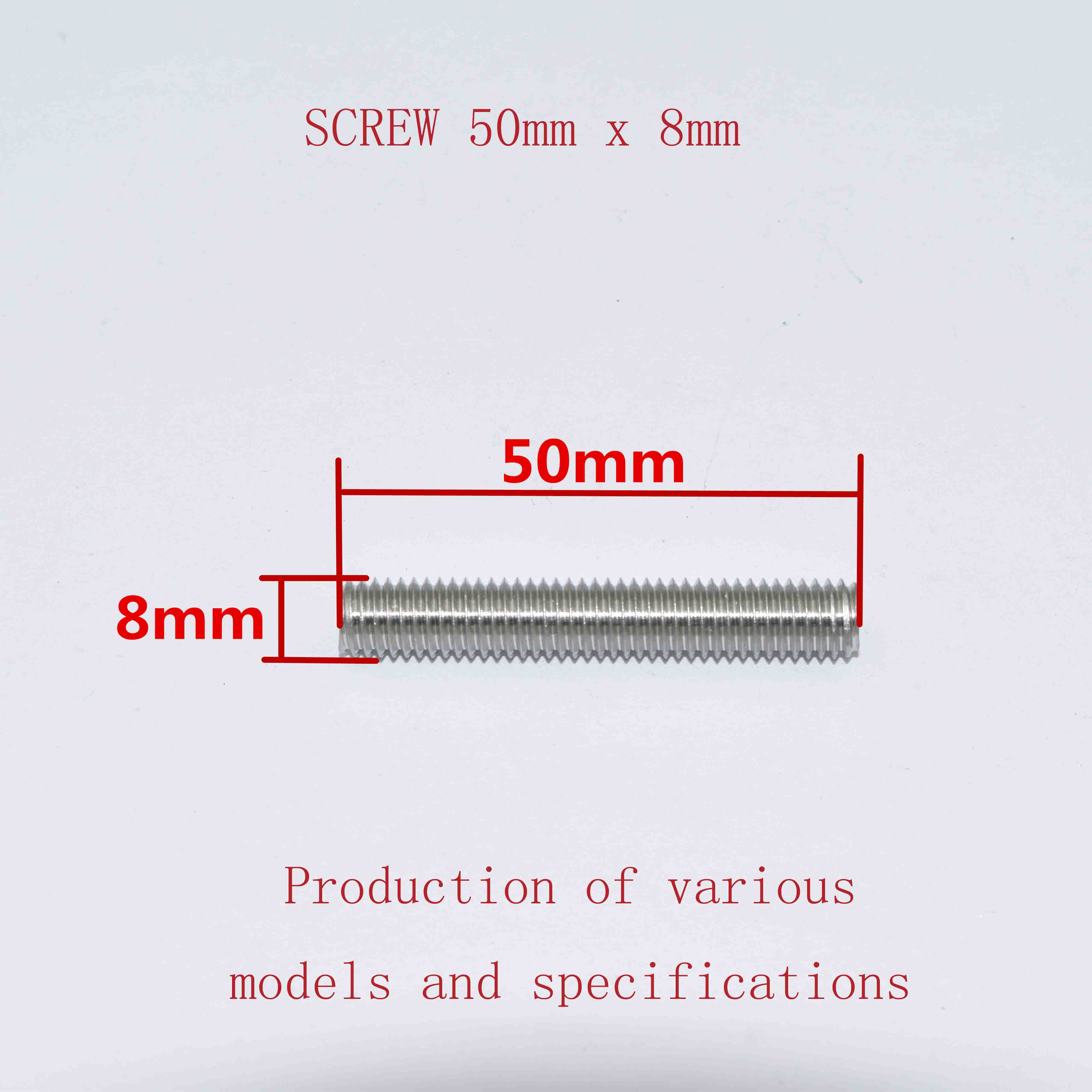 SCREW 50mm x 8mm 