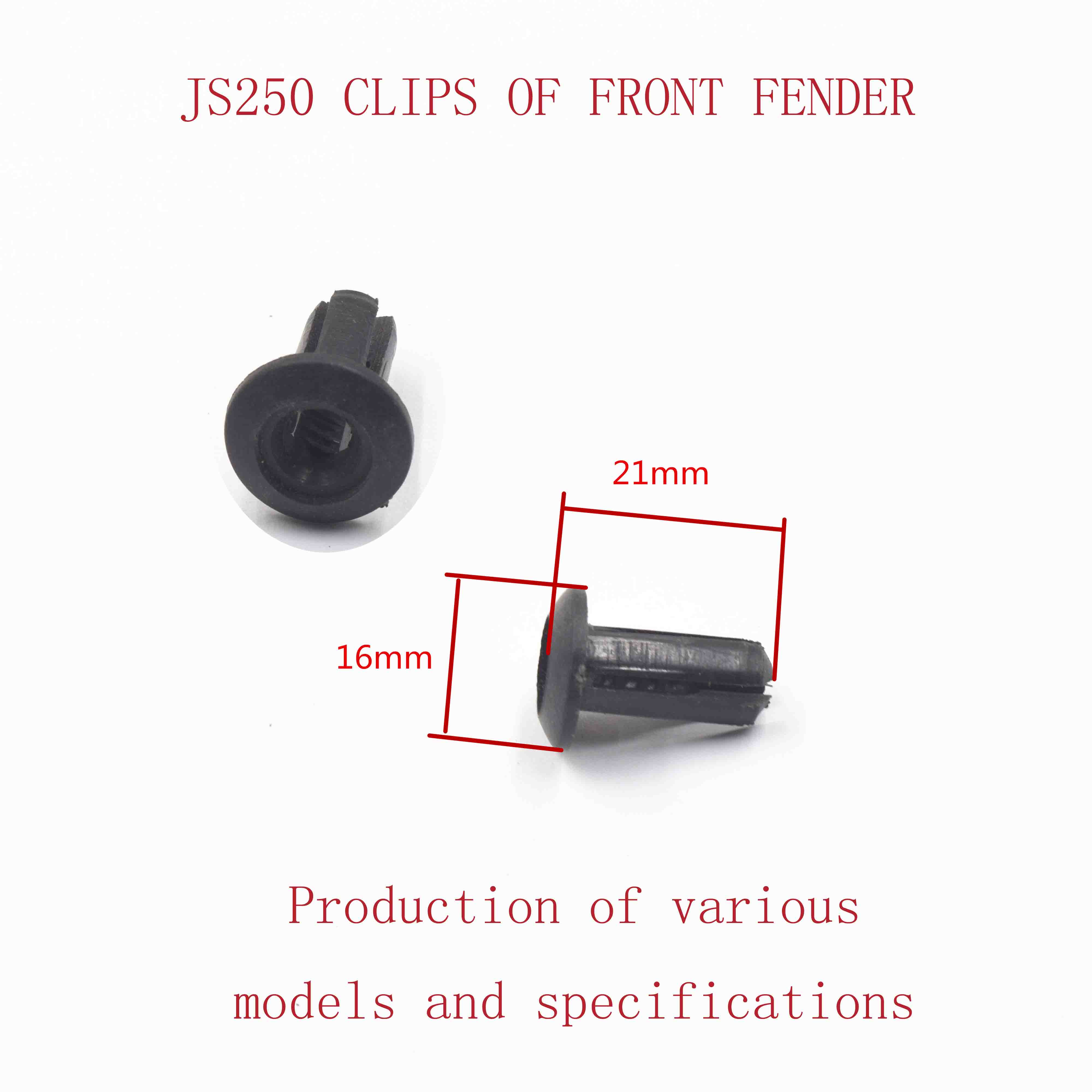 CLIPS OF FRONT FENDER JS250 