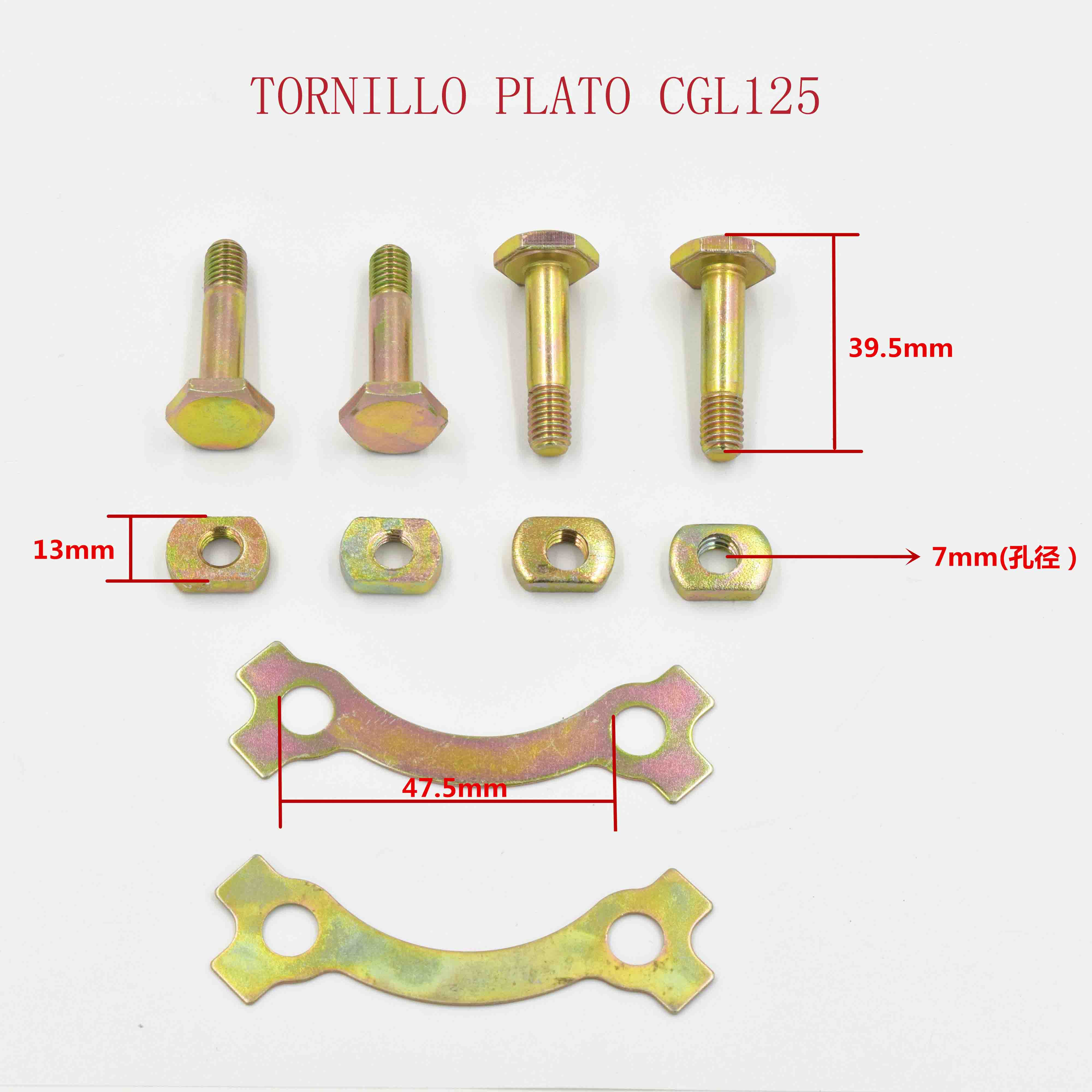 TORNILLO PLATO CGL125 