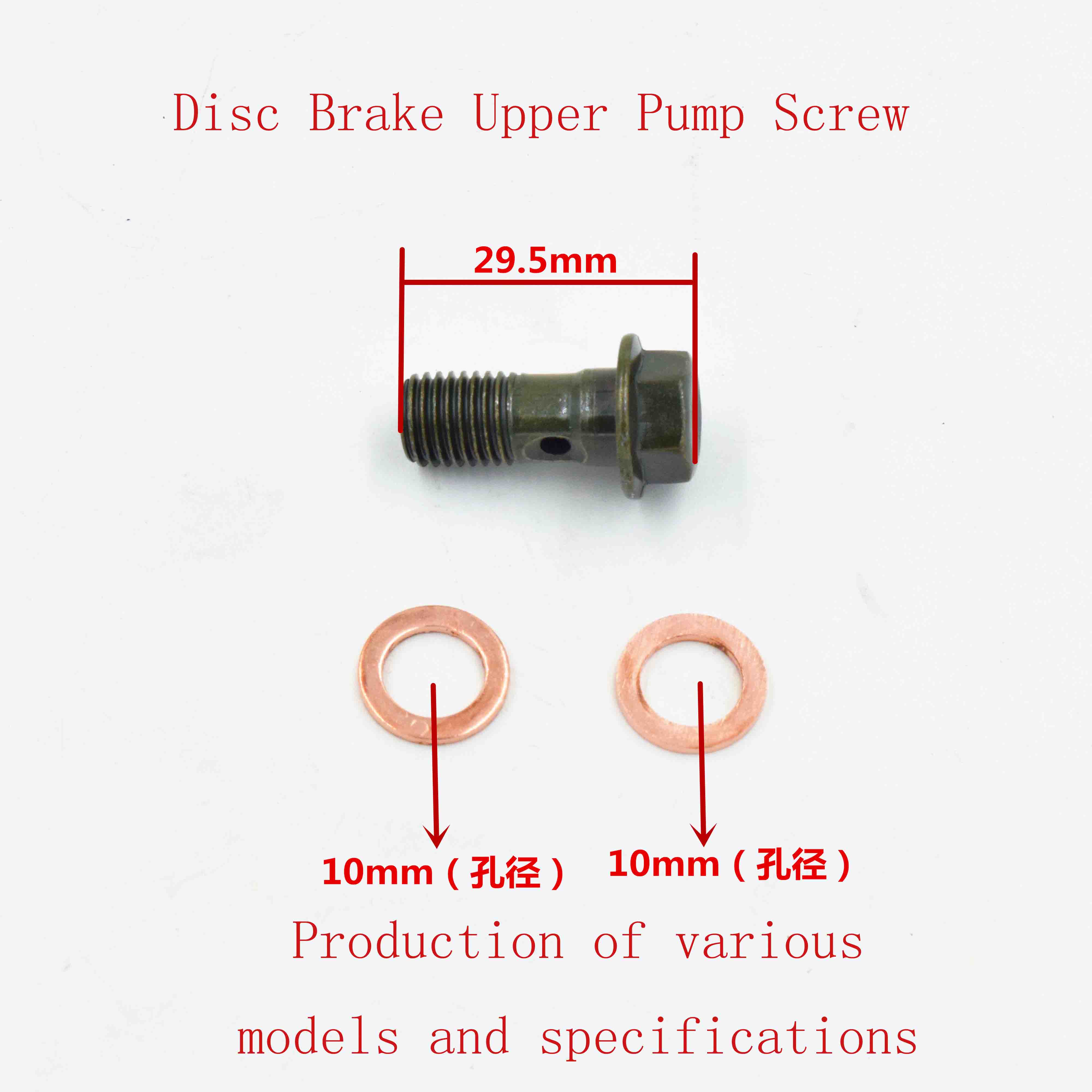 Disc Brake Upper Pump Screw 