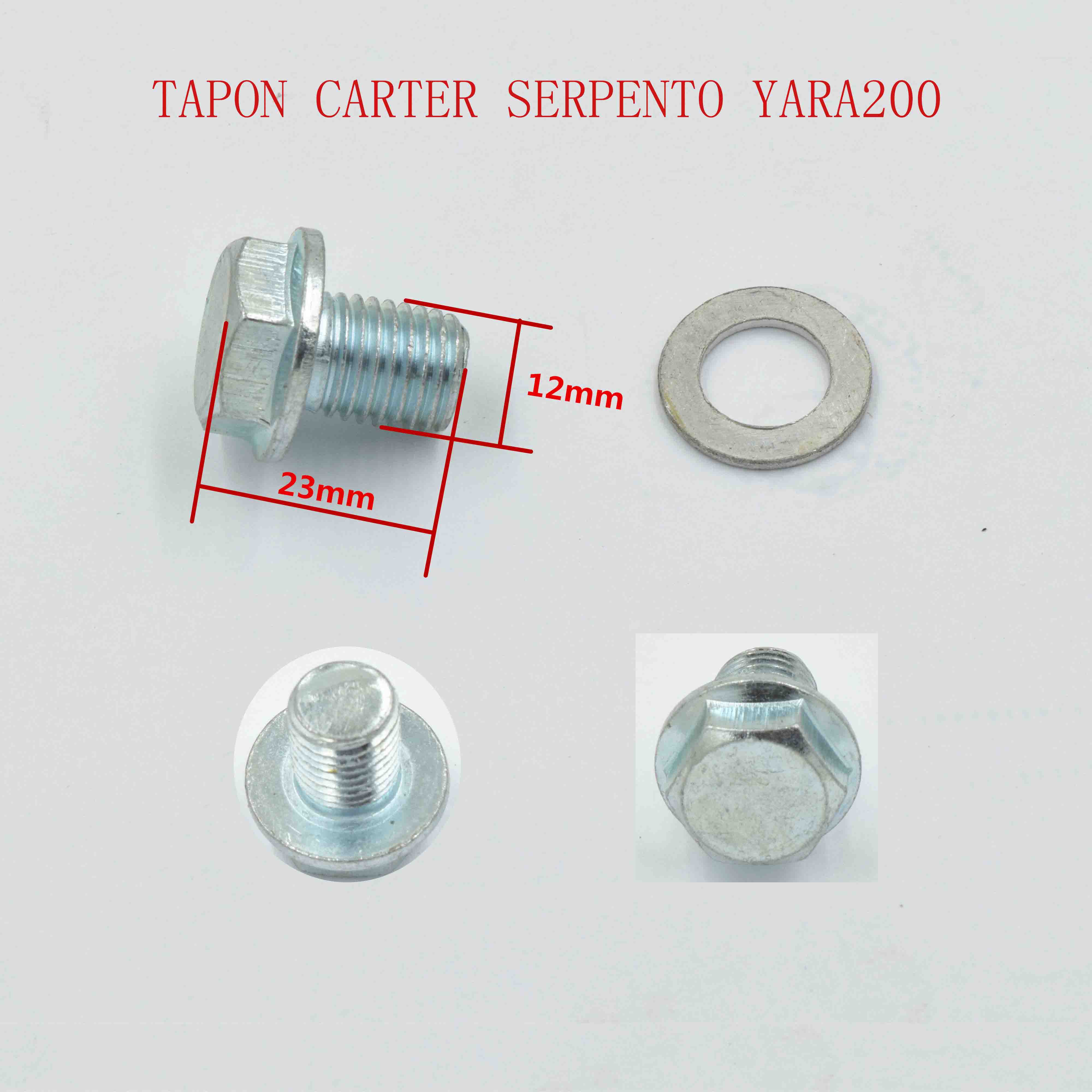 TAPON CARTER SERPENTO YARA200 