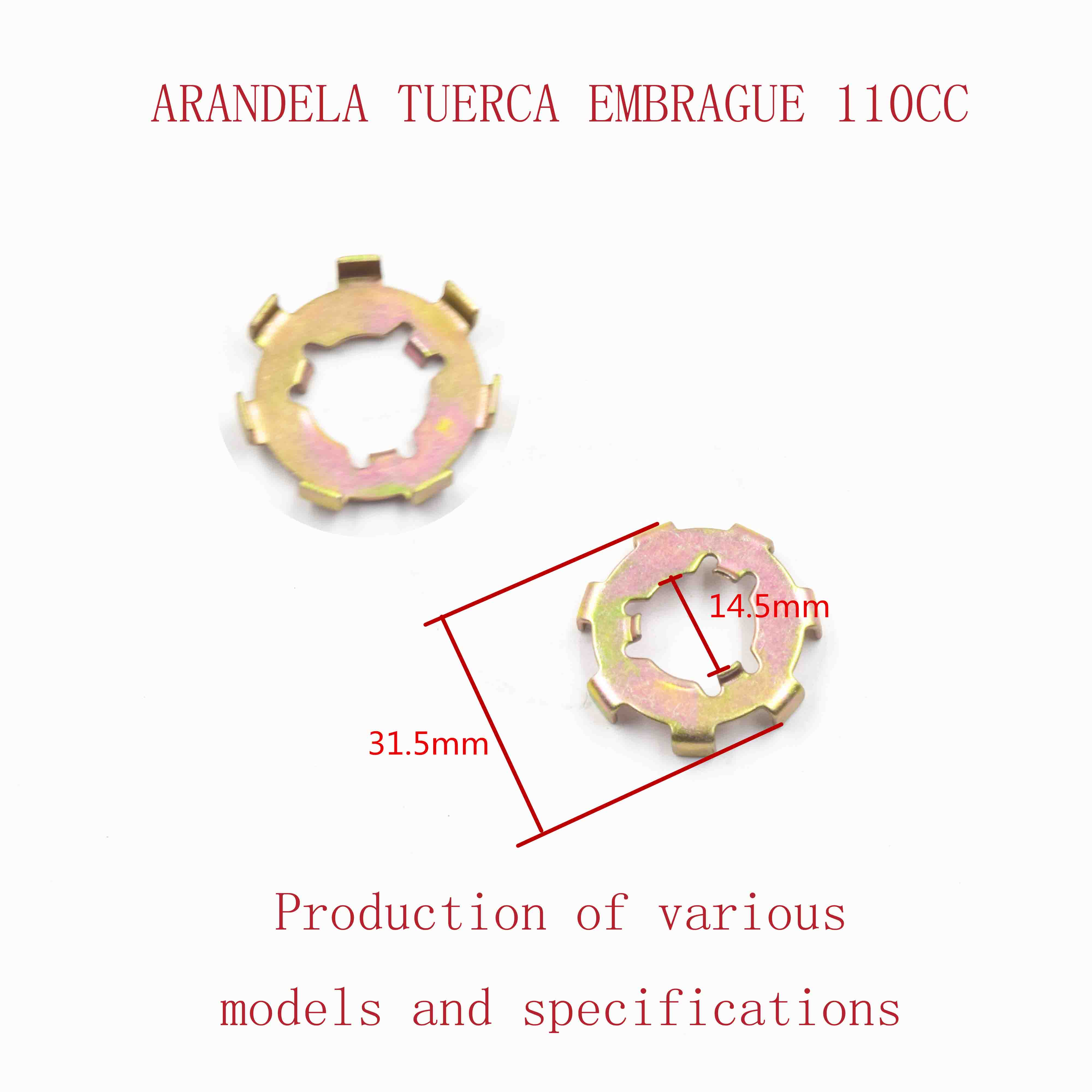 ARANDELA TUERCA EMBRAGUE-110CC 