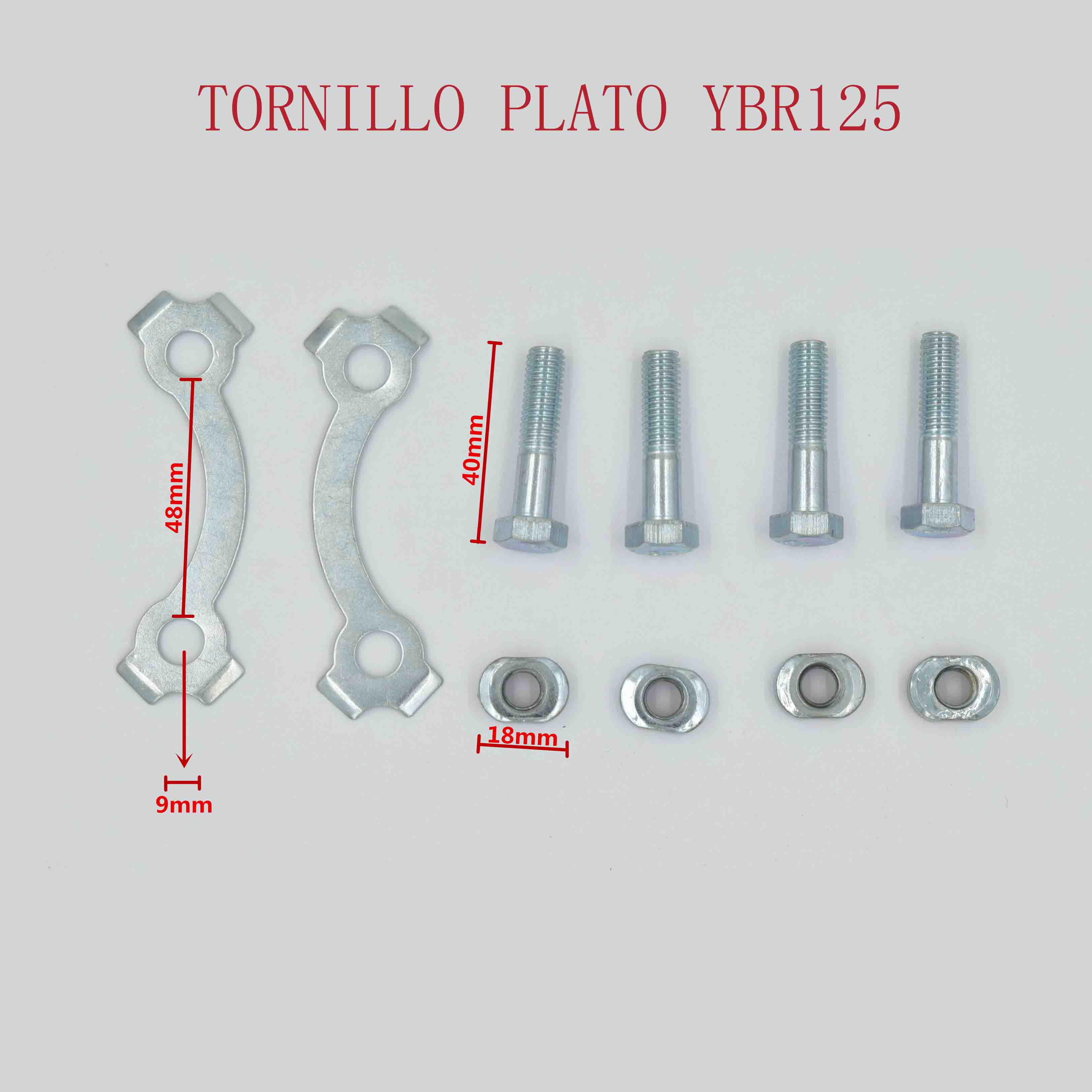 TORNILLO PLATO YBR125 