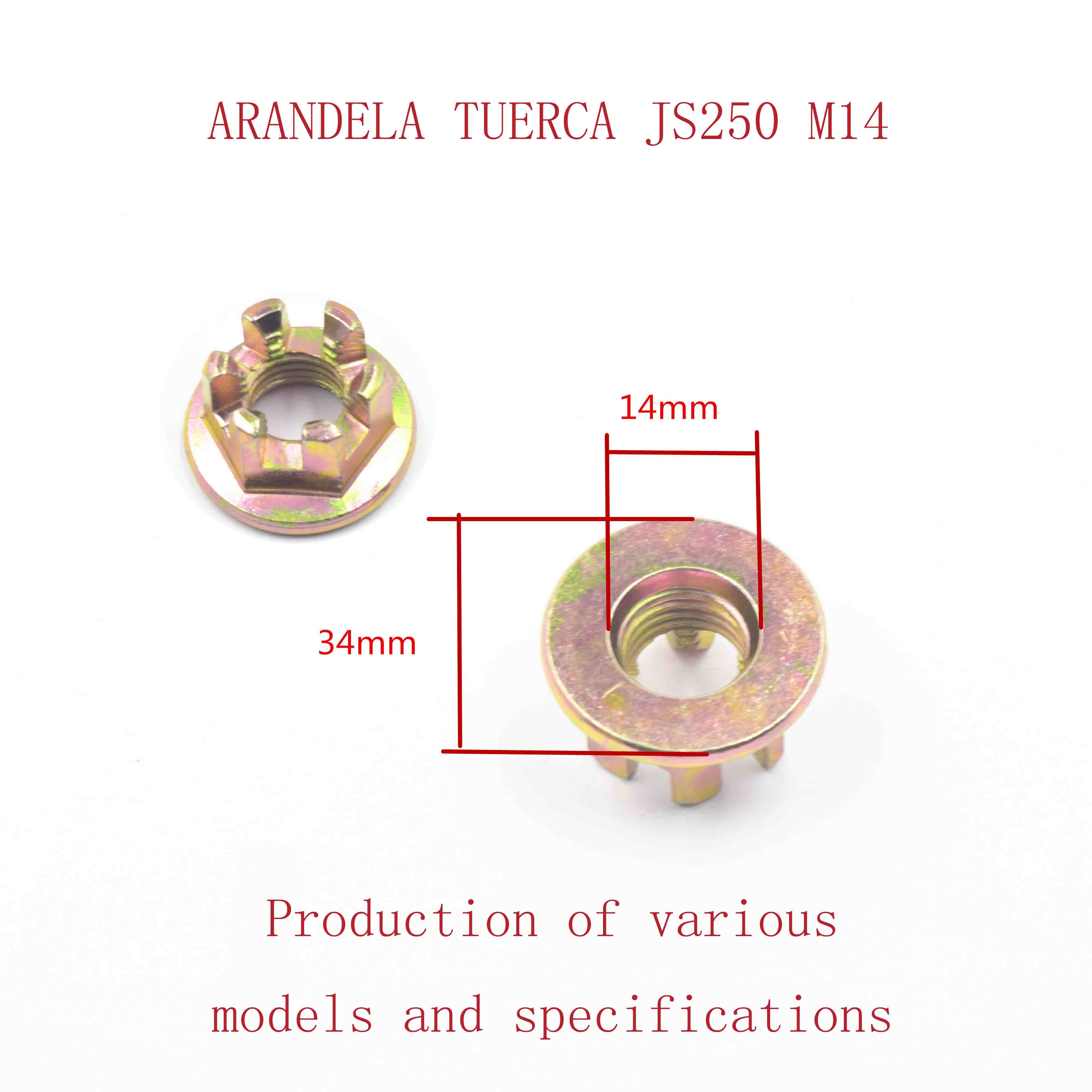 ARANDELA TUERCA JS250 M14 