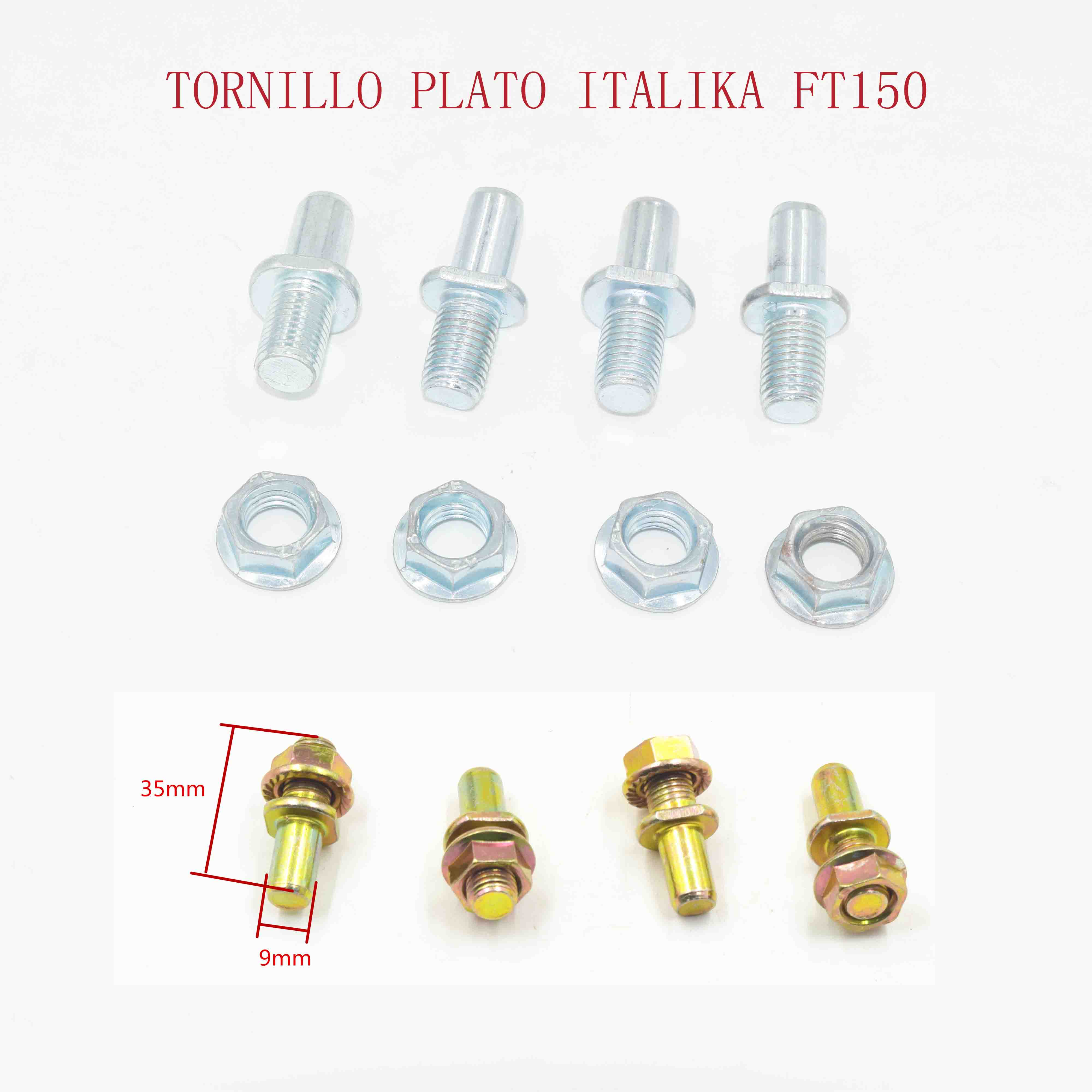 TORNILLO PLATO ITALIKA FT150 