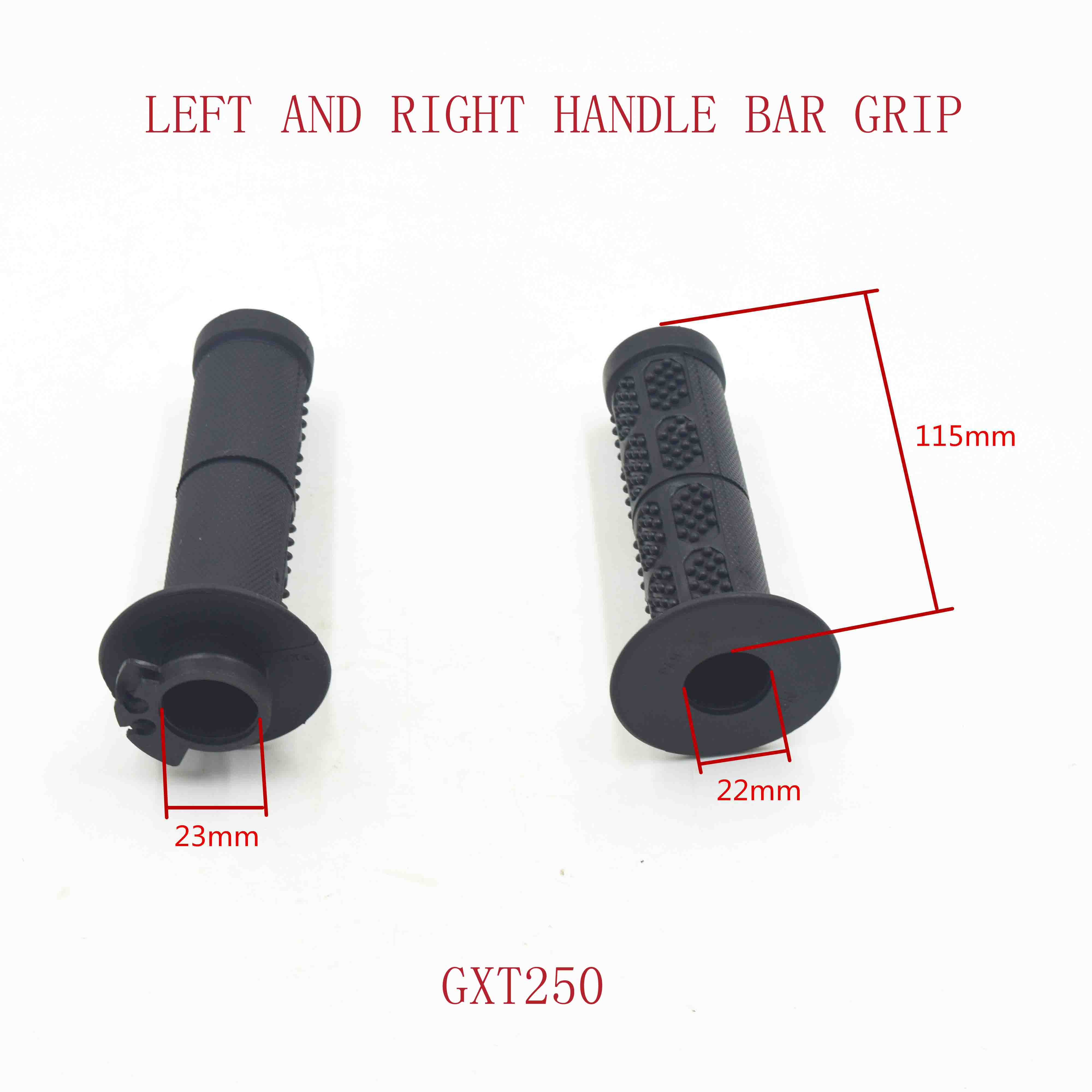 LEFT AND RIGHT HANDLE BAR GRIP GXT250 