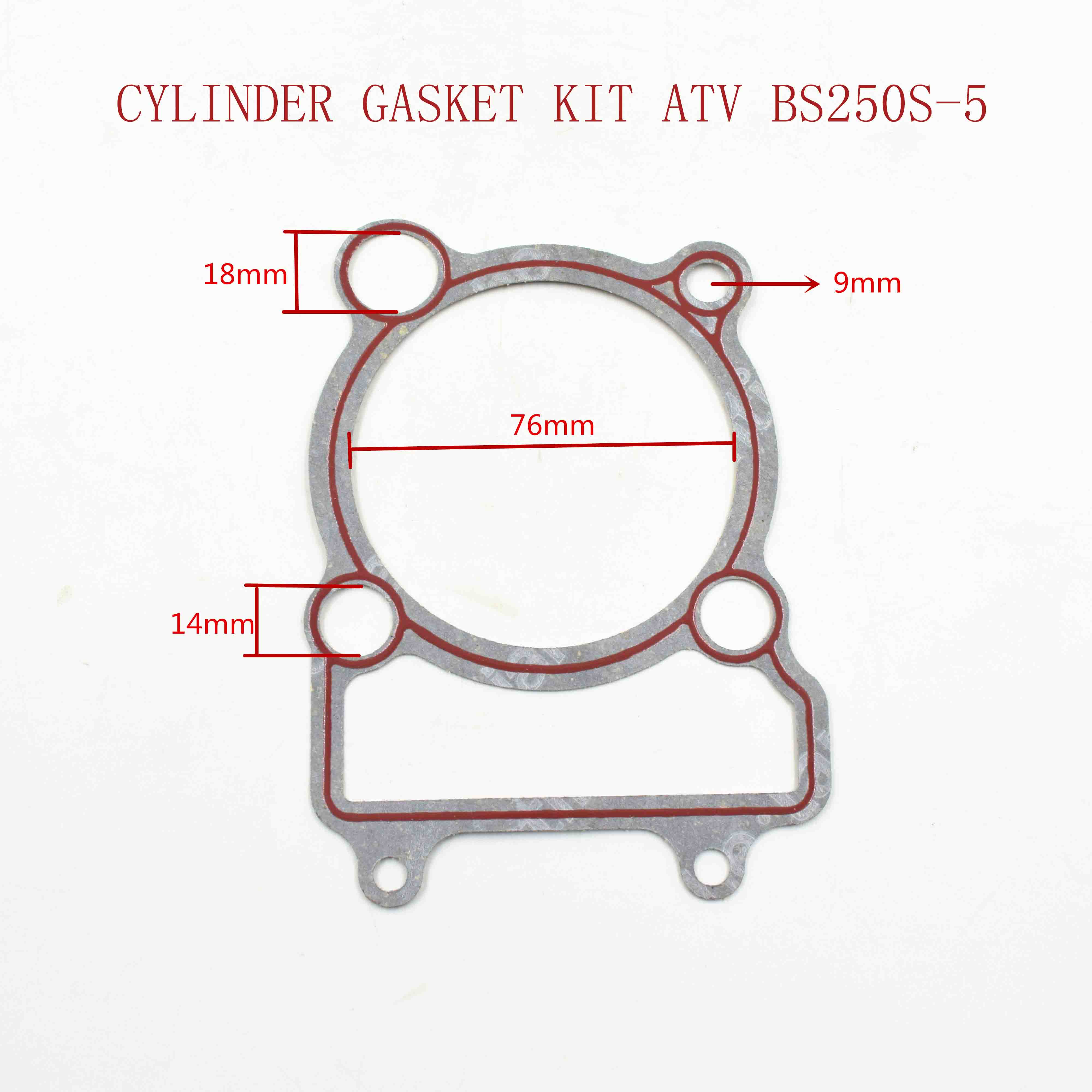 CYLINDER GASKET KIT ATV BS250S-5 
