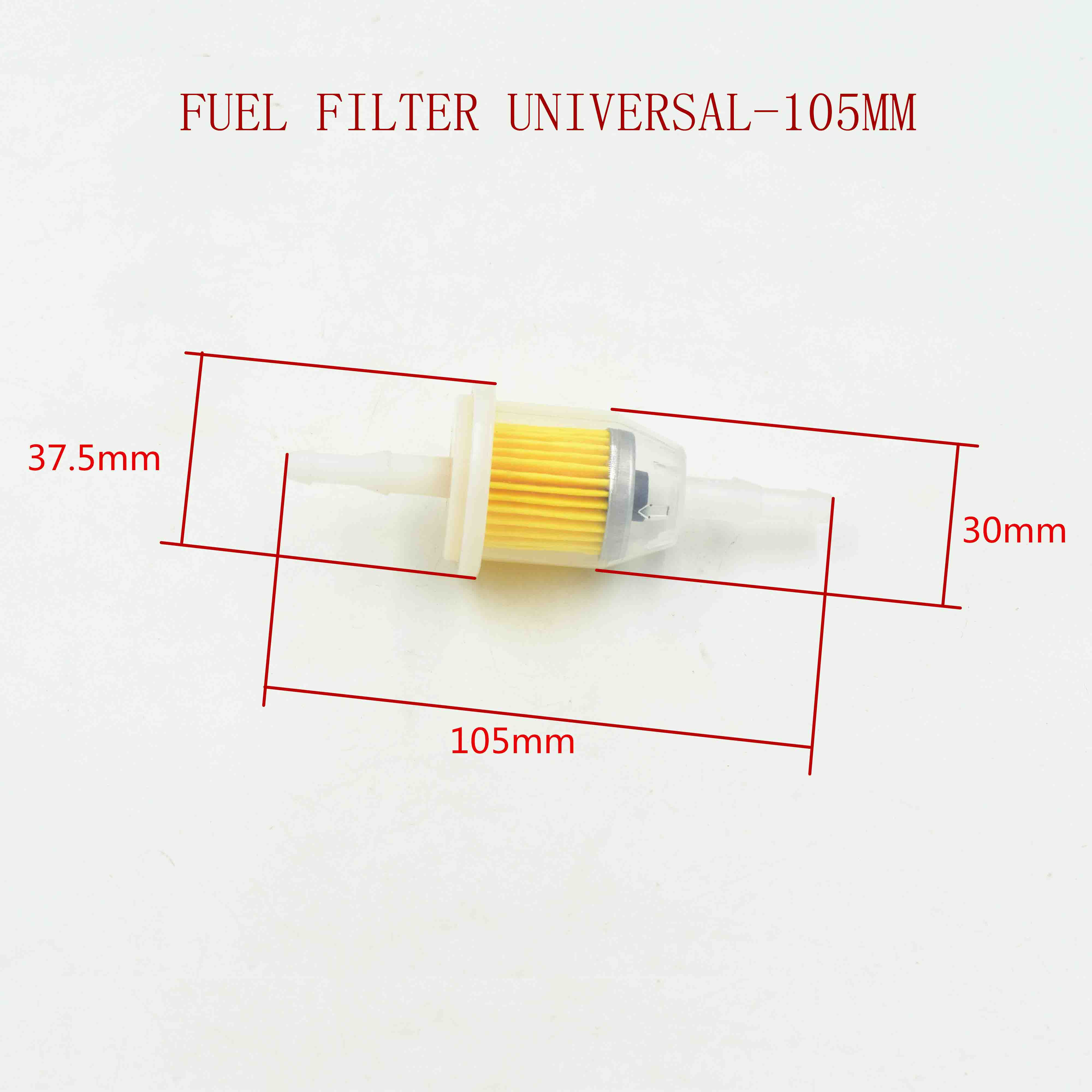 FUEL FILTER UNIVERSAL-105MM 