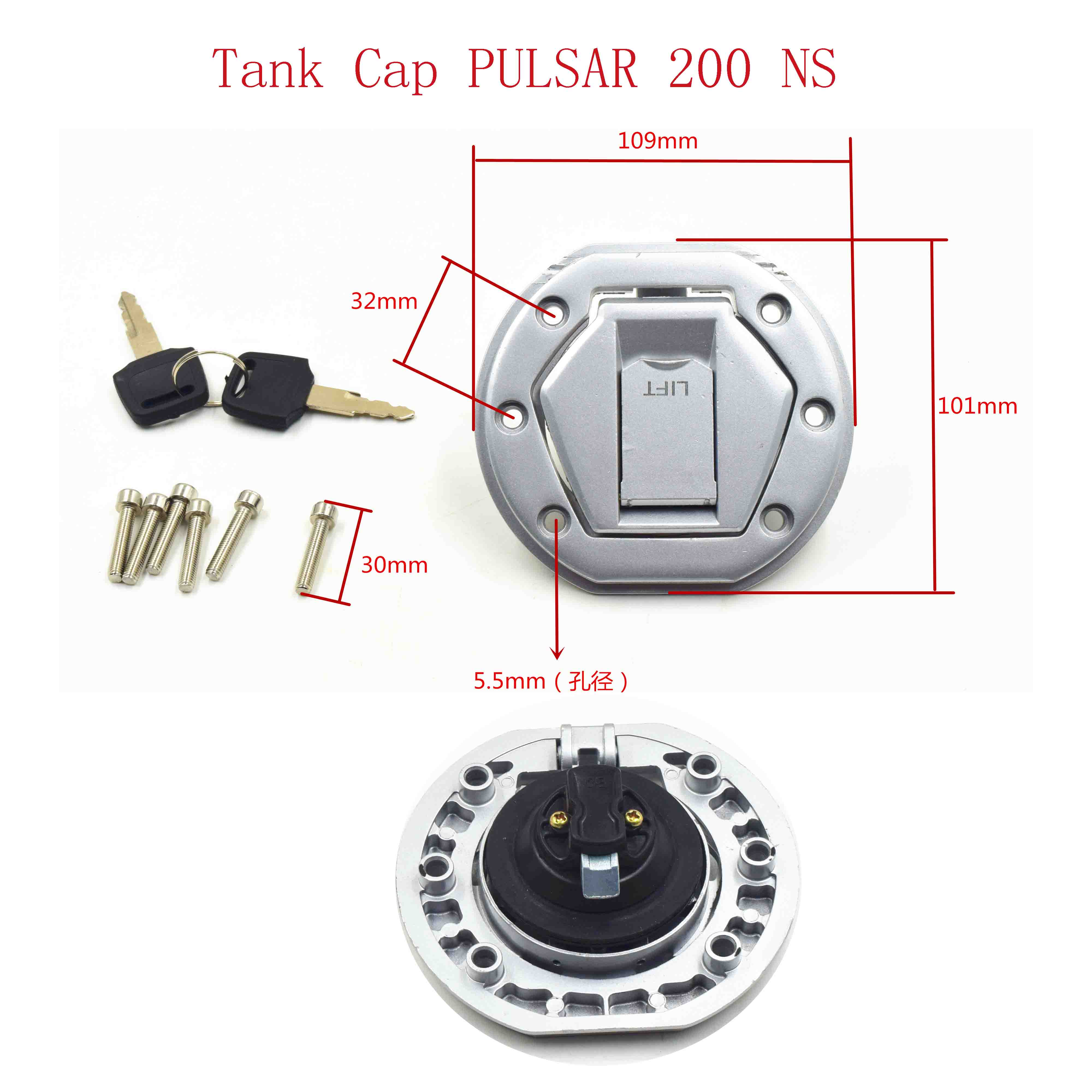 Tank Cap PULSAR 200 NS 
