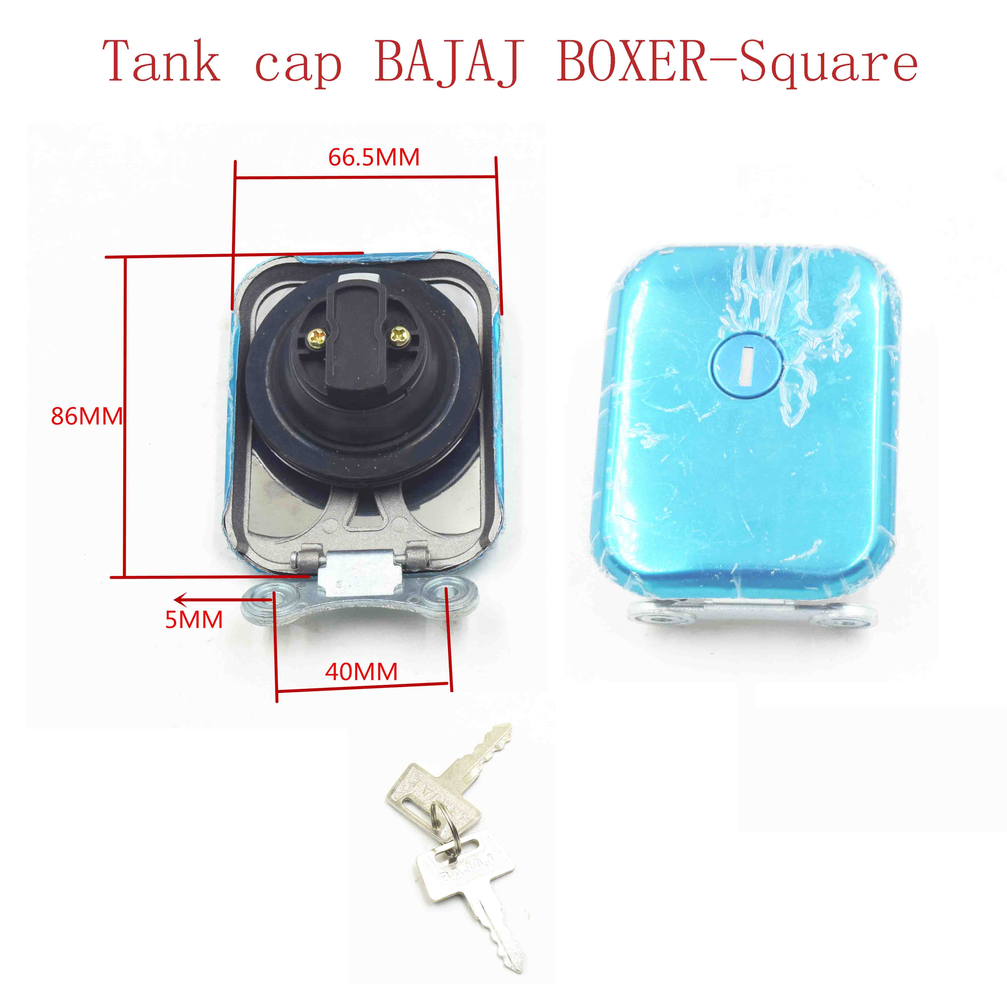 Tank cap BAJAJ BOXER-Square 
