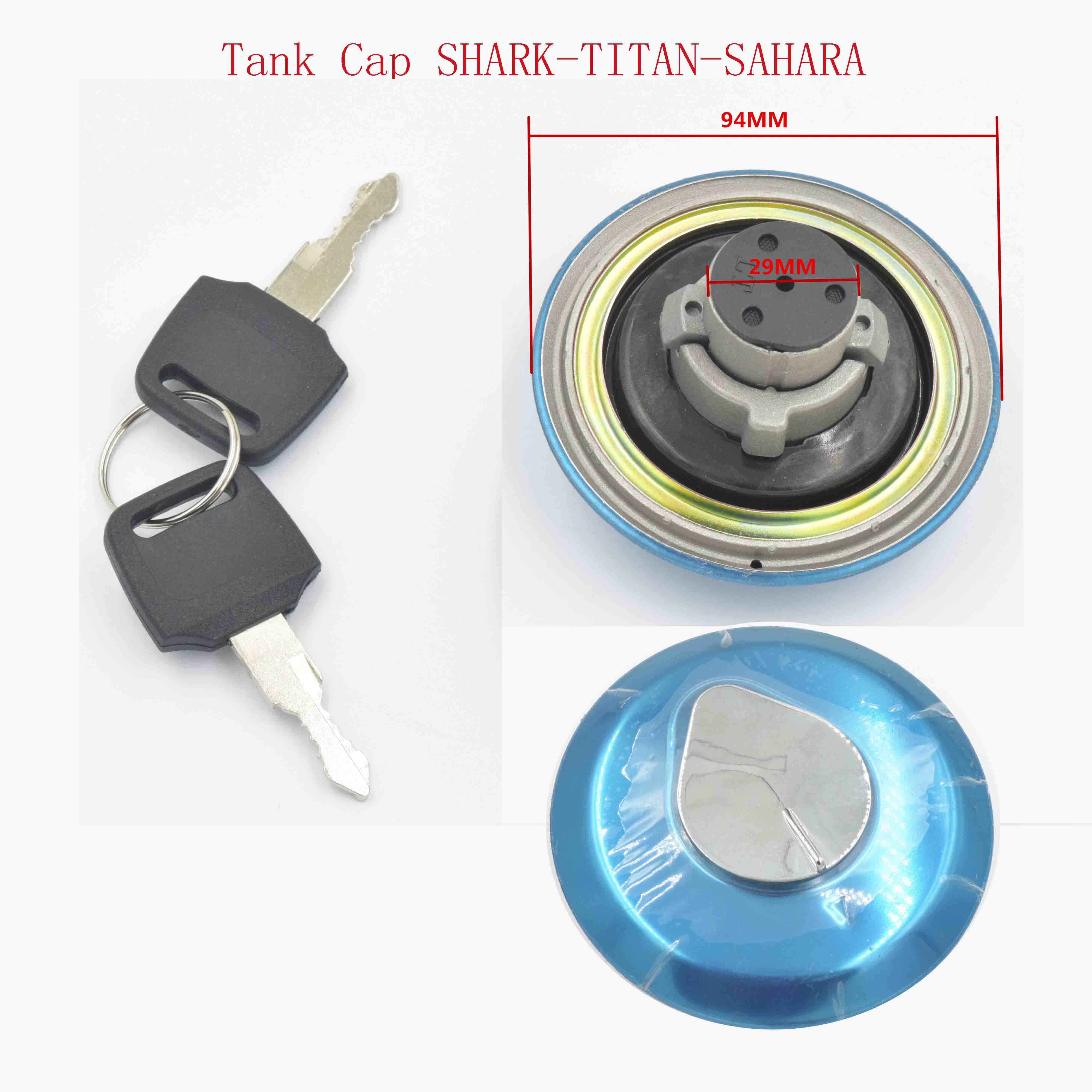 Tank Cap SHARK-TITAN-SAHARA 