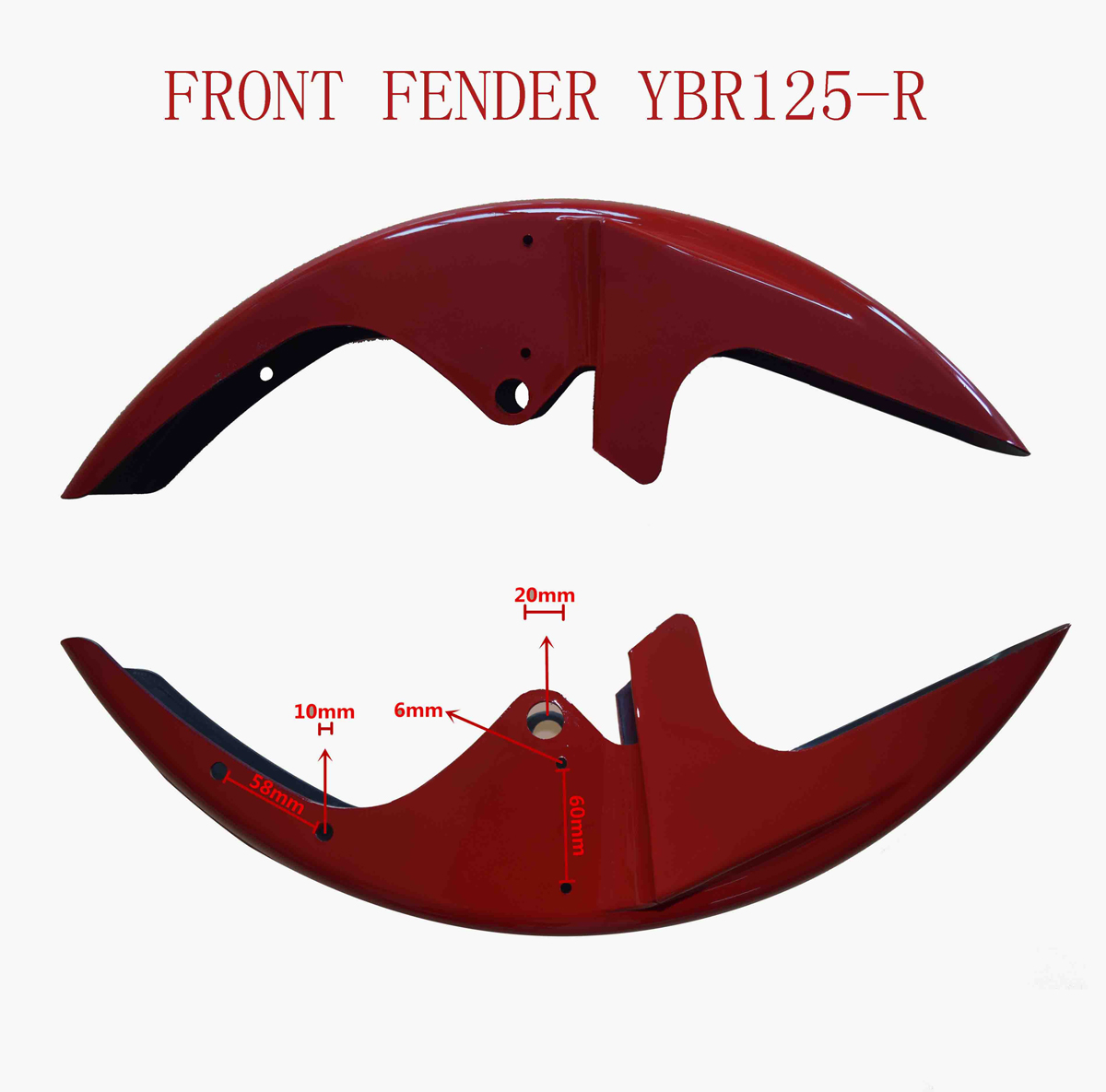 FRONT-FENDER-YBR125-R 