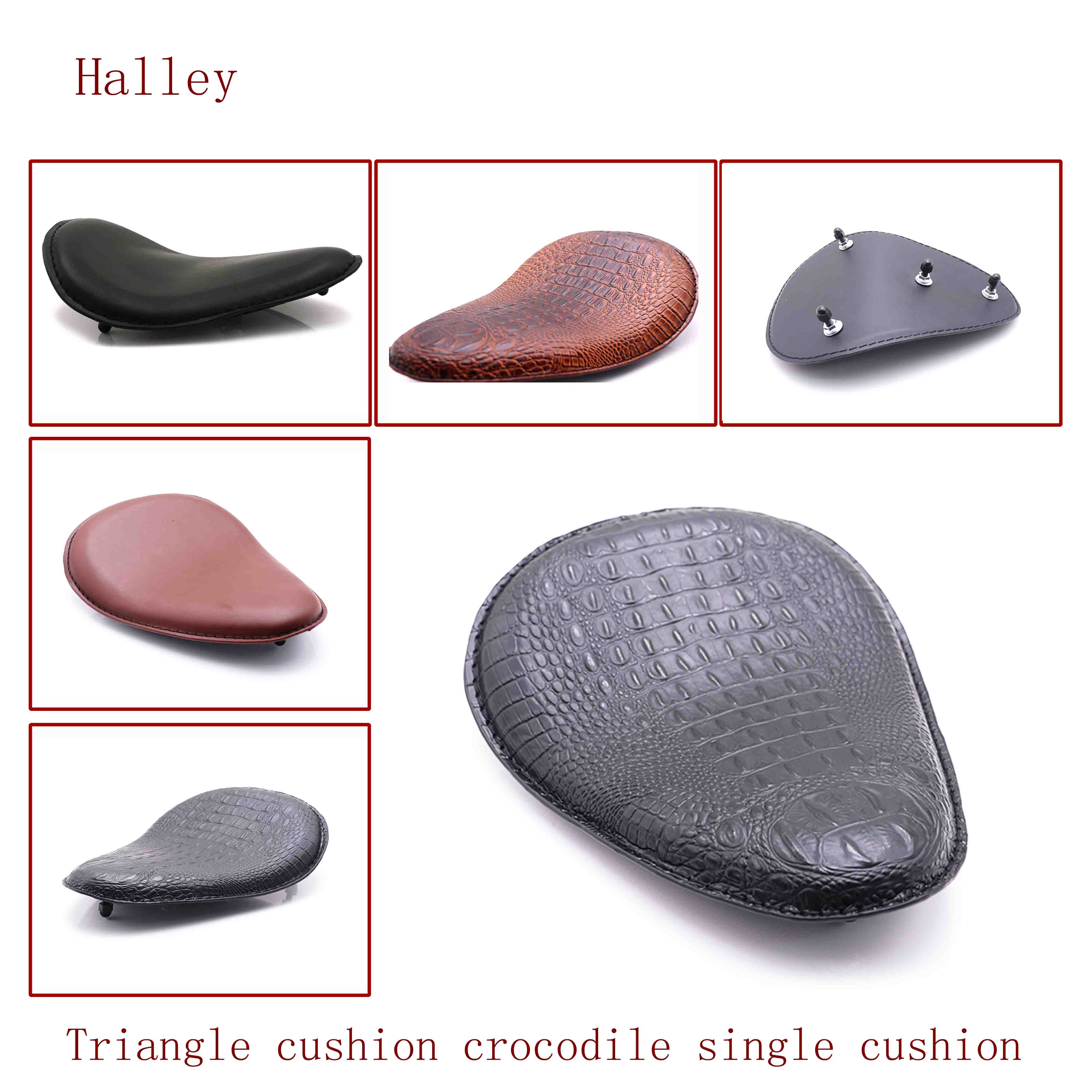 Halley Triangle cushion crocodile single cushion 
