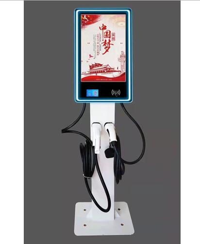 Fast chargeing pile with two guns 