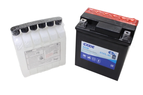 AKUMULATOR EXIDE YTX7L-BS / ETX7L-BS 6Ah AGM 
