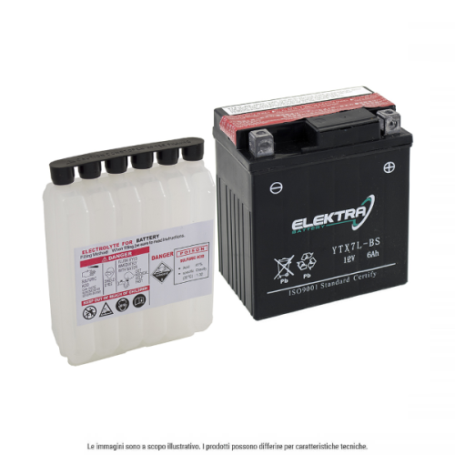 AKUMULATOR ELEKTRA ETX7A-BS 12V 6Ah RMS 