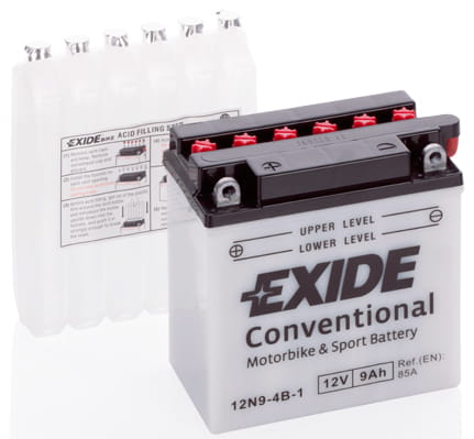 AKUMULATOR EXIDE 12N9-4B-1 9Ah 