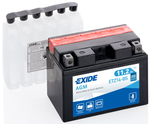 AKUMULATOR EXIDE ETZ14-BS 11,2Ah AGM 