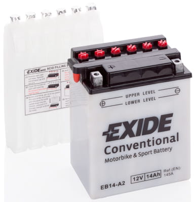AKUMULATOR EXIDE YB14-A2 / EB14-A2 14Ah 