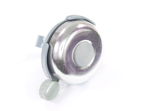 DZWONEK ROWEROWY SREBRNY 