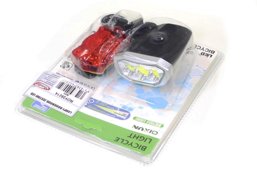 LAMPY ROWEROWE ZESTAW LED 