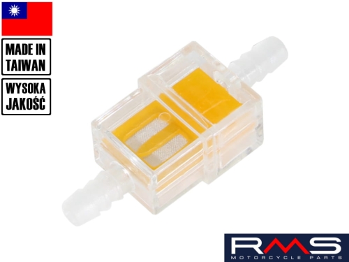 FILTR PALIWA ATTACO TURBO FI 7 MM POMARAŃCZ TAIWAN 