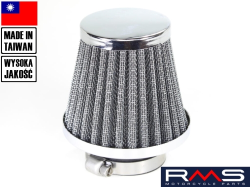 FILTR POWIETRZA STOŻEK FI 38 MM PROSTY DUŻY TAIWAN 