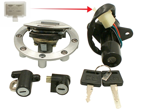 STACYJKA BAD BOY + ZAMKI KOMPLETNA 