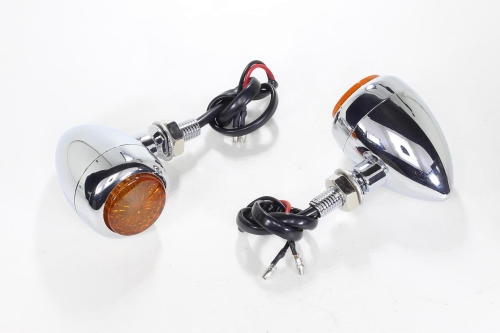 KIERUNKOWSKAZ FTC-2001 LED L/R CHROM KLOSZ POMARAŃ 