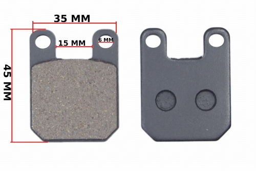 KLOCKI HAMULCA TYŁ DERBI SENDA R DRD 50 FM 