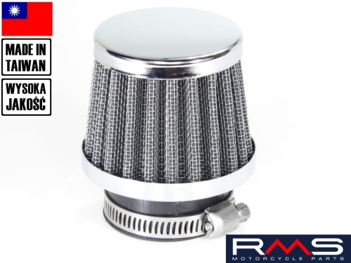 FILTR POWIETRZA STOŻEK FI 38 MM PROSTY MAŁY TAIWAN 