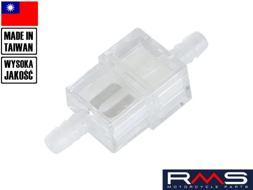 FILTR PALIWA ATTACO TURBO FI 7 MM BIAŁY TAIWAN 