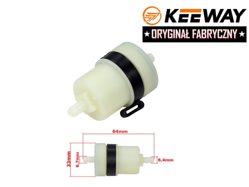 FILTR PALIWA KEEWAY HURRICANE 50CC 2T ORYGINAŁ 
