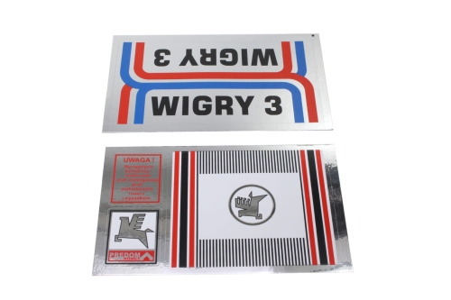 ROWER NAKLEJKA ROMET PREDOM WIGRY 3 160x100mm 