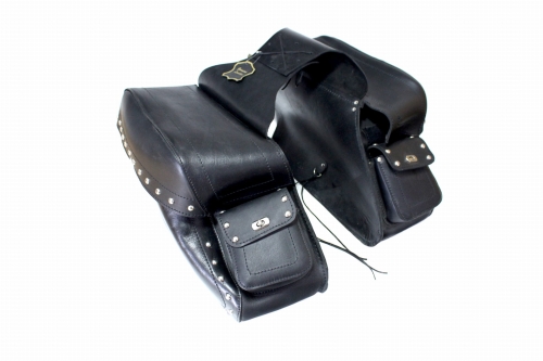 SAKWA NAL SKÓRA NATURALNA CZARNA Z SZYFREM L/P 