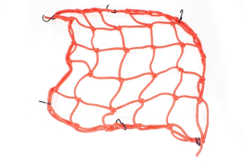 SIATKA NA KASK CZERWONA ML 