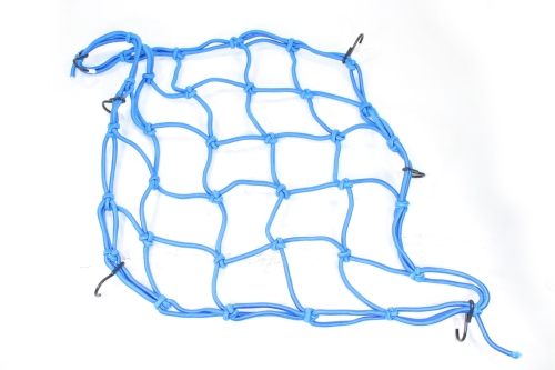 SIATKA NA KASK NIEBIESKA ML 