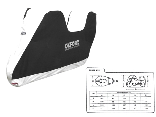POKROWIEC NA MOTOCYKL OXFORD AQUATEX VER 2 M 