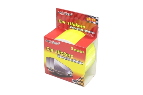 ODBLASK TAŚMA ŻÓŁTA NEONOWA 5M ROLKA 