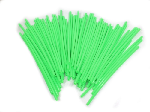 NAKŁADKI SZPRYCH FELGI CROSS ZIELONE KPL.72szt 