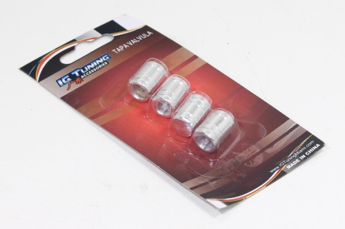 NAKRĘTKA WENTYLKA BARYŁKA SREBRNA KOMPLET 4 SZT 