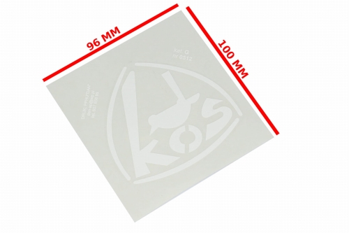 NAKLEJKA WSK KOS BIAŁA 