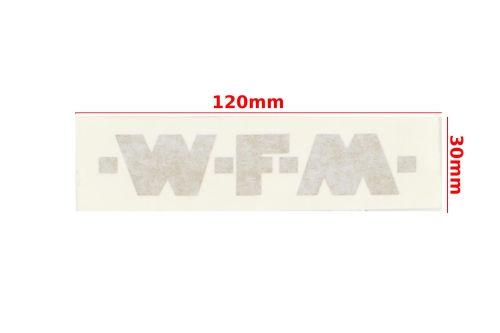 NAKLEJKA WFM ZBIORNIKA PALIWA 