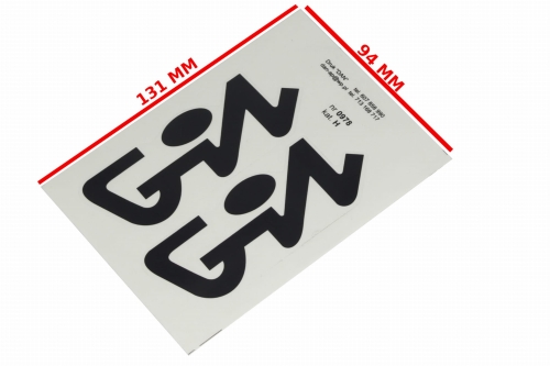 NAKLEJKA WSK GIL CZARNA 
