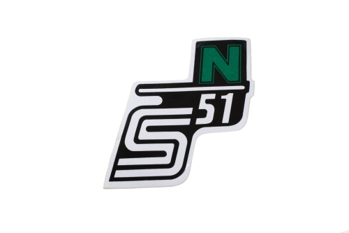 NAKLEJKA SIMSON S51 N ZIELONA 